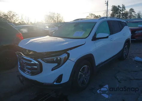 2020 GMC Terrain Fwd Slt z USA, uszkodzony, nr VIN 3GKALPEV2LL342909